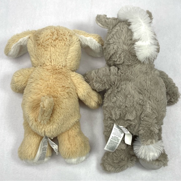 Carters Gray Donkey & Golden Retriever Lab Puppy Lot of 2 - Picture 6 of 8